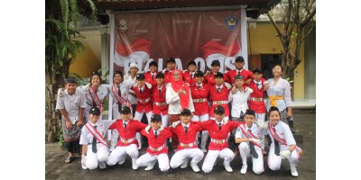 Upacara 17 Agustus di SMP Negeri 10 Denpasar