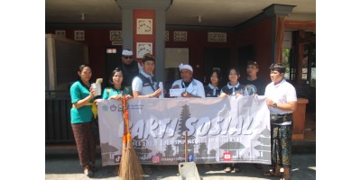 Kegiatan Bakti Sosial di Pura Luhur Batukau